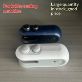 Mini 2 In 1 Sealer Heat Sealer Bag Opening Machine For Snacks Home USB Sealer Vacuum Sealer Snacks Plastic Bag Heat Sealer