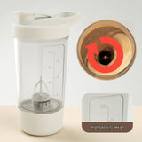 400ml Electric Protein Shaker Bottle with Automatic Mixer