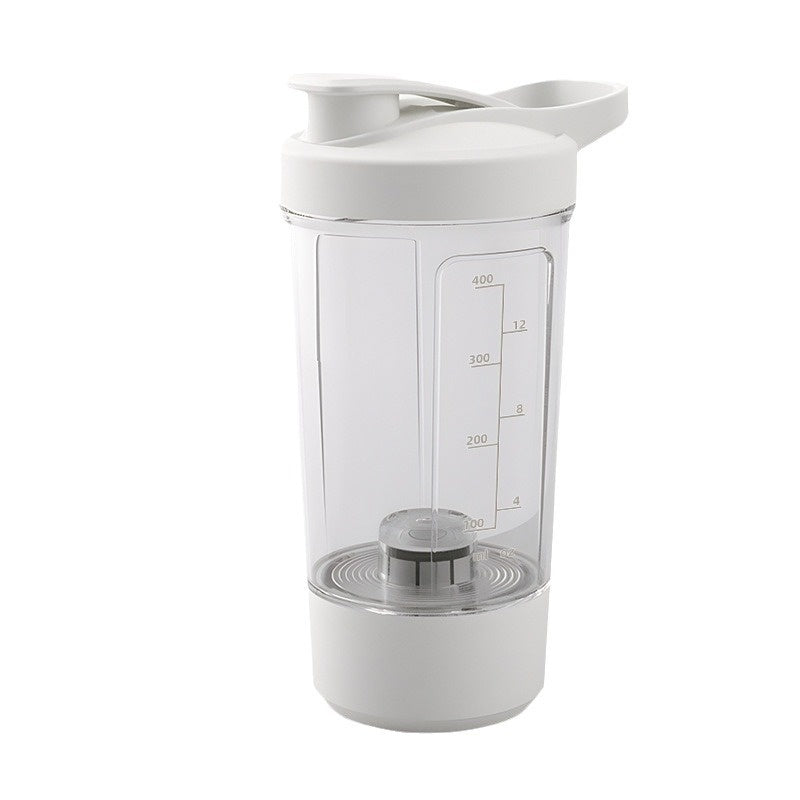 400ml Electric Protein Shaker Bottle with Automatic Mixer
