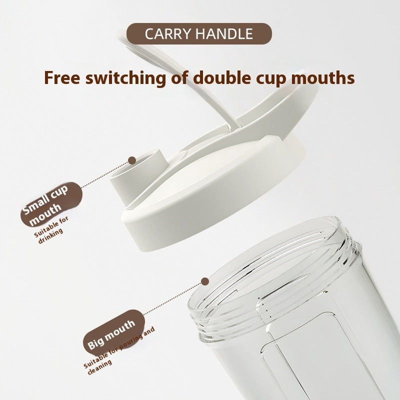 400ml Electric Protein Shaker Bottle with Automatic Mixer